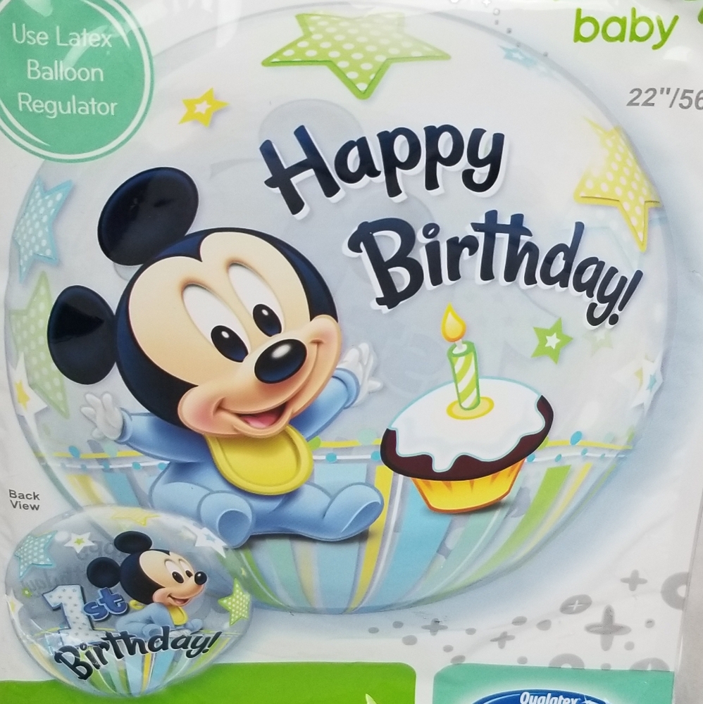 Disney Baby Birthday Balloon!
